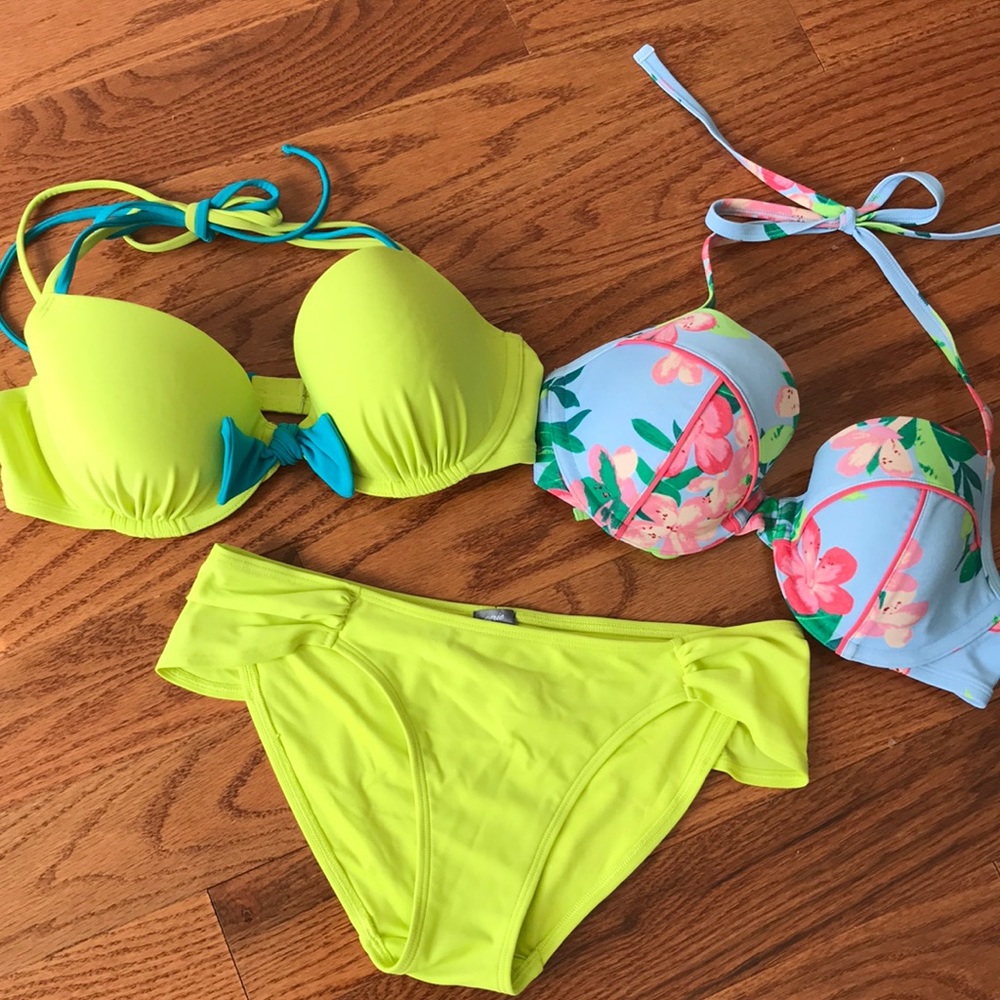 AERIE | bikini set with TWO tops